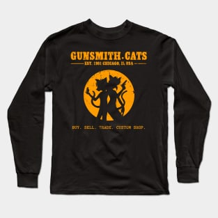 Gunsmith Cat Shop - orange Long Sleeve T-Shirt